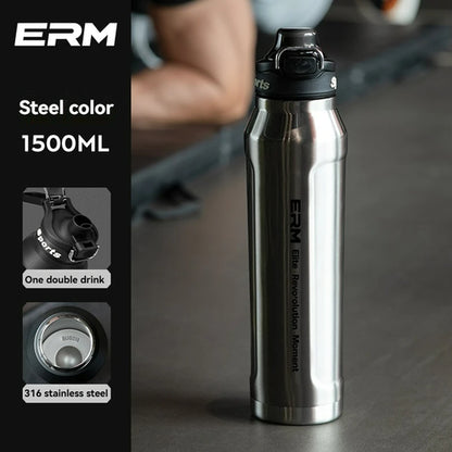 Insulated Water Bottle Stainless Steel Tumble Cycling Cold And Hot