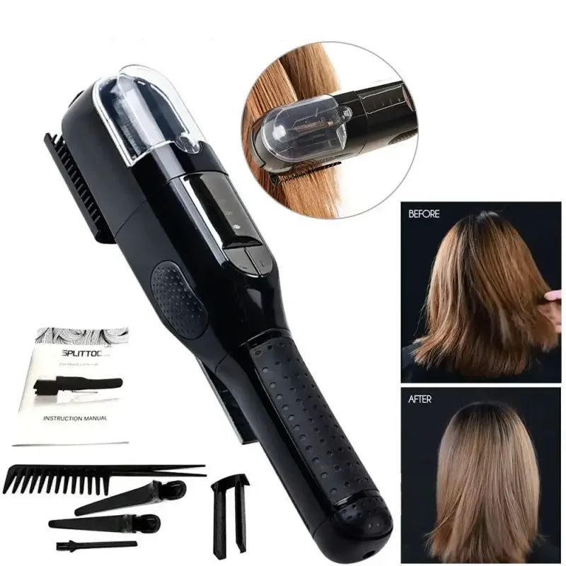 Professional Split Ends Hair Trimmer Dry Damaged Remover Automatic Trim Split Women Cordless Hair Cutting Machine Hair Clipper