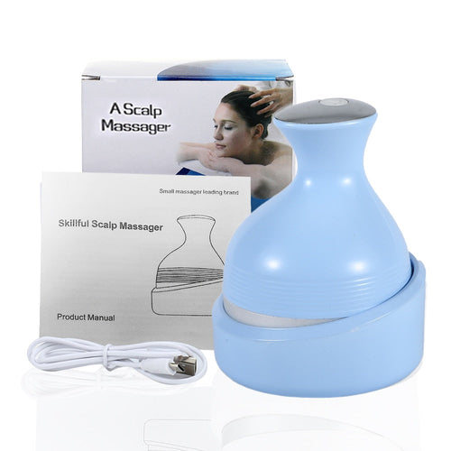 Electric Head Massage Device 3D Stereo Scalp Stress Relax Head Massage