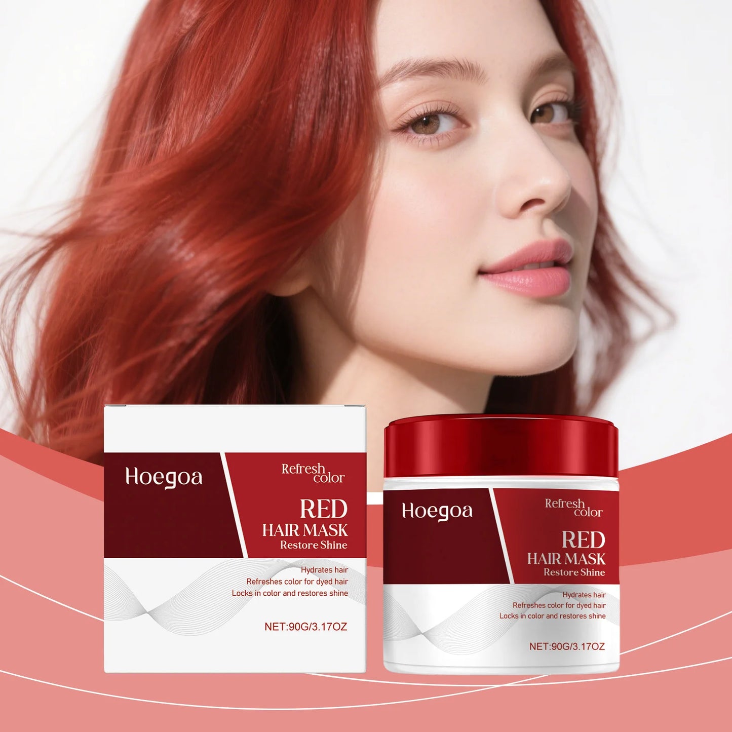 Collagen Hair Mask for Red Blue Brown Hair Color Supplement Deeply