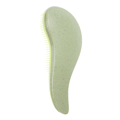 WANMEI New Design Biodegradable Materials Wheat Straw Hair Comb Wet or