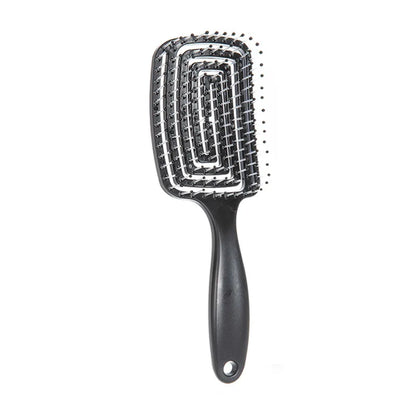 2-in-1 Professional Scalp Massage Comb Hair Styling Brush Square