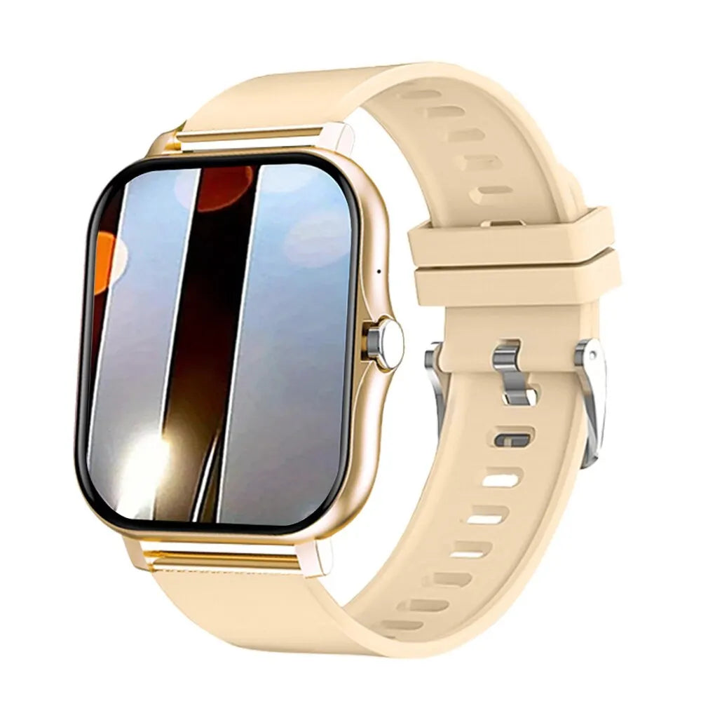 Smart watch for android phone.1.44 inch color screen full touch bluetooth call smart watch magnetic charging