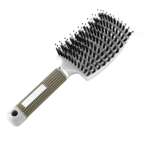 Hair Brush Detangling Hairbrush Bristle&Nylon Women's Wet Curly Hair
