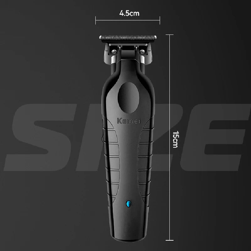2026 New Year, New Look! Kemei Professional Hair Clipper & Trimmer for Men, T-Blade Zero-Gap Edger, Cordless Slimline Design, Ho