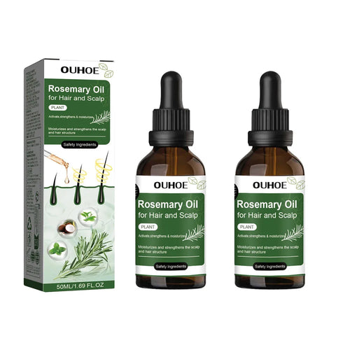 Rosemary Hair Growth Oil Hair Care Thickness Loss Deep Nourishing
