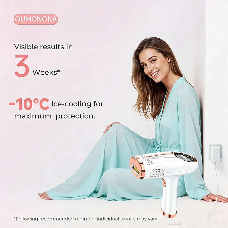 999999 Flashes IPL Laser Epilator for Women Home Use Devices Hair