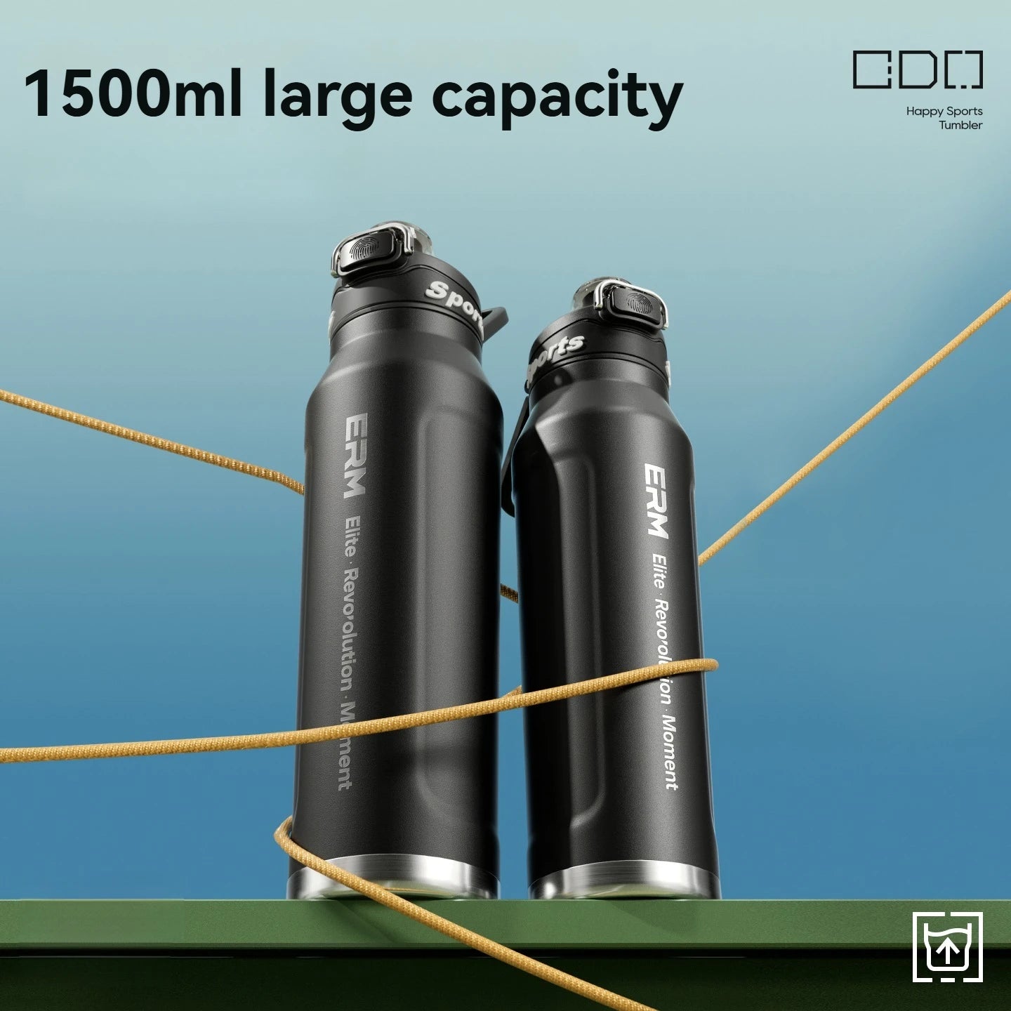 Insulated Water Bottle Stainless Steel Tumble Cycling Cold And Hot