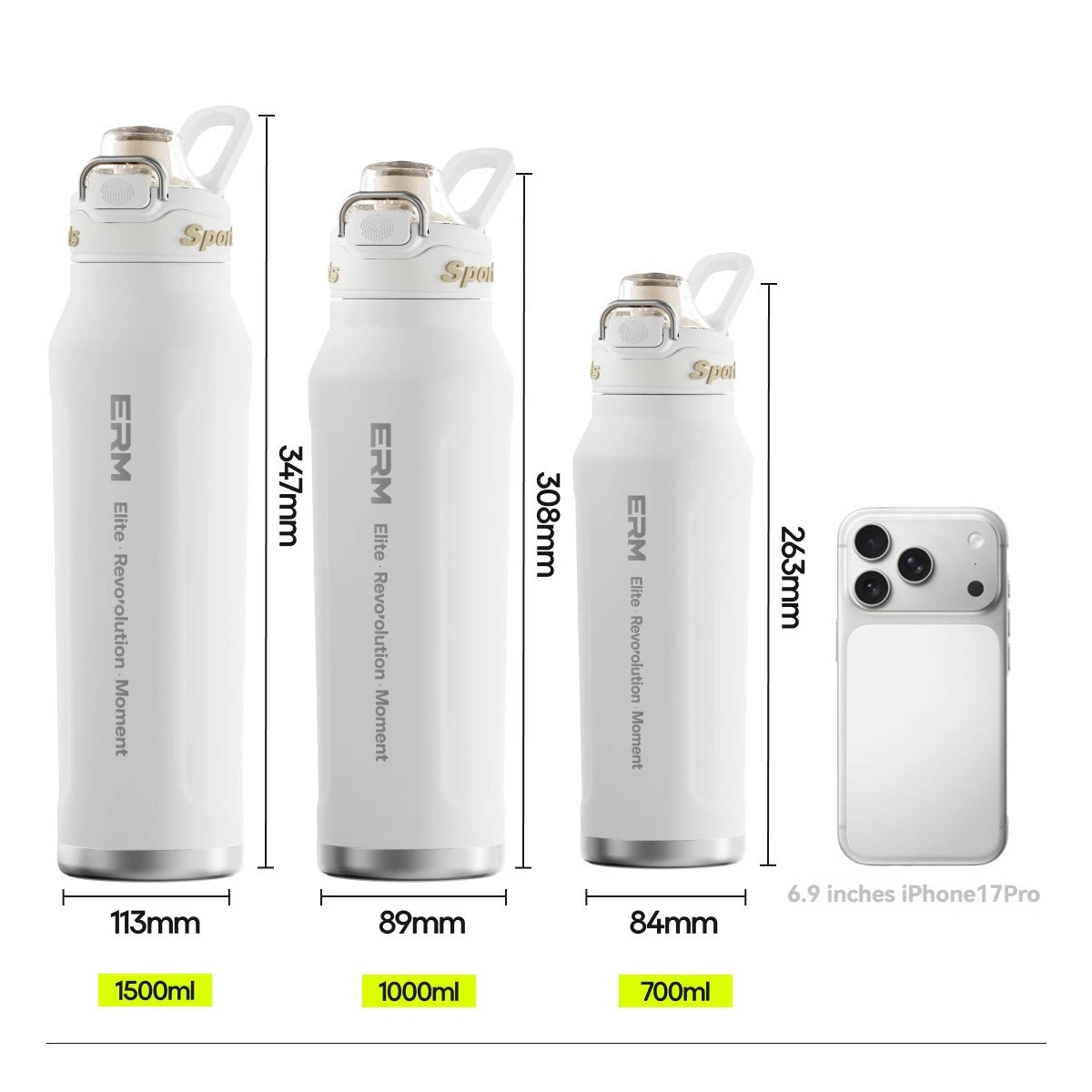 Insulated Water Bottle Stainless Steel Tumble Cycling Cold And Hot