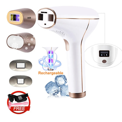 Vancostar Wireless Laser Hair Removal Rechargeable 4in1 Replaceable