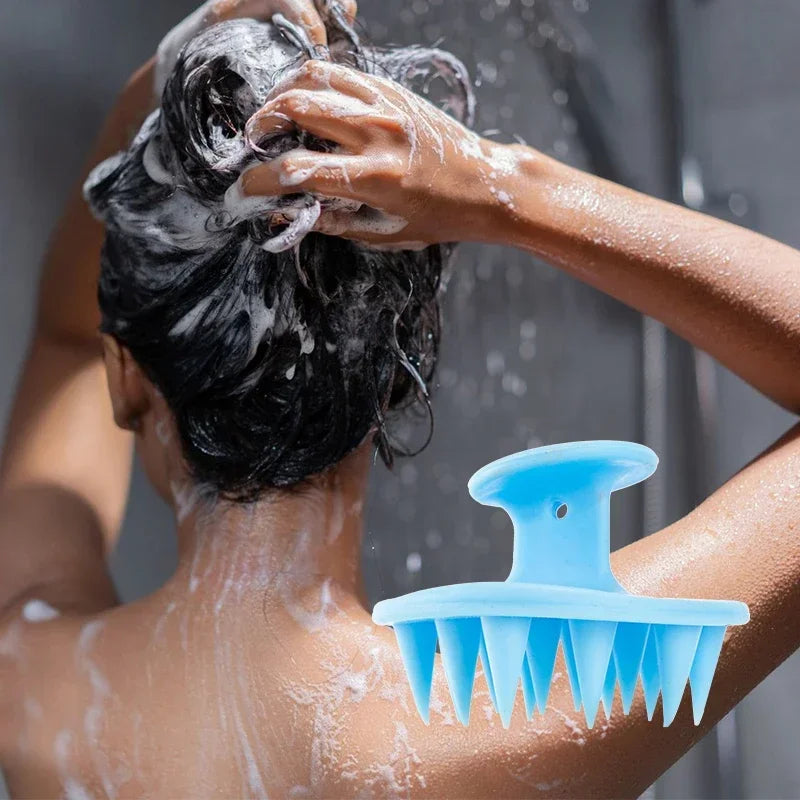 1pcs Hair Brush Scalp Massager for Hair Growth Mold-Free Silicone