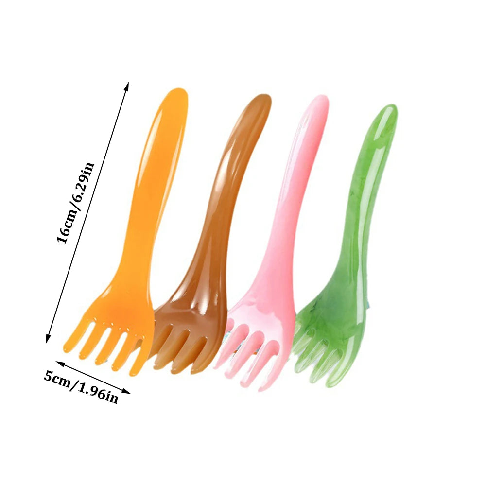 4 PCS Portable Scalp Back Massager Head Scratcher for Deep Relaxation
