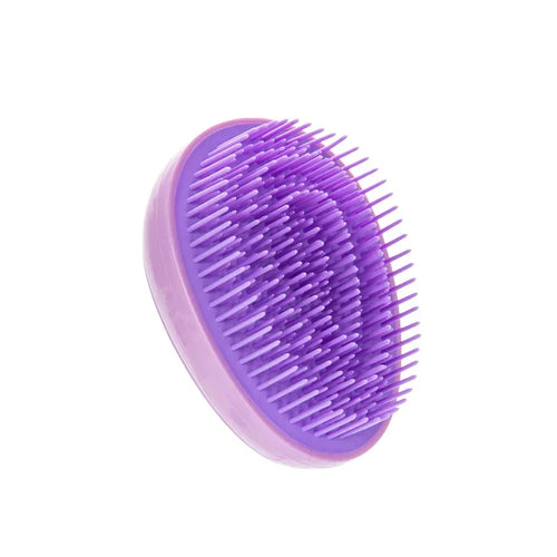 Mini Egg Round Shape Hairbrush Small Scalp Massage Comb Soft Portable