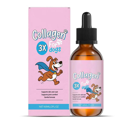 1/3/5Pcs 60ml Dog Pet Collagen Based Staple Food Combined With