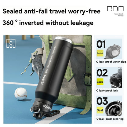 Insulated Water Bottle Stainless Steel Tumble Cycling Cold And Hot