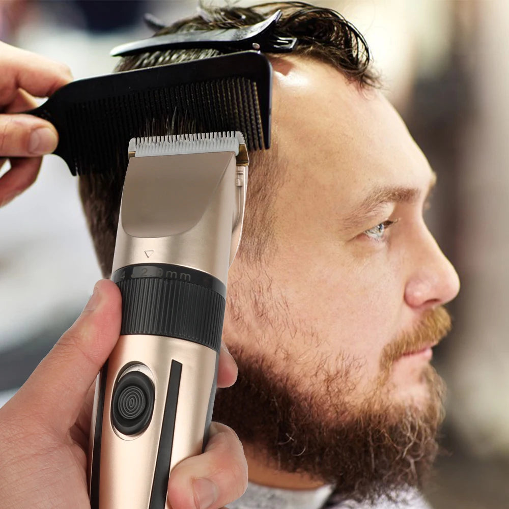 Haircut Barber Professional Trimmer for Men Hair Cutting Machine Cordless Trimmer Electric Hair Clipper Rechargeable Barber
