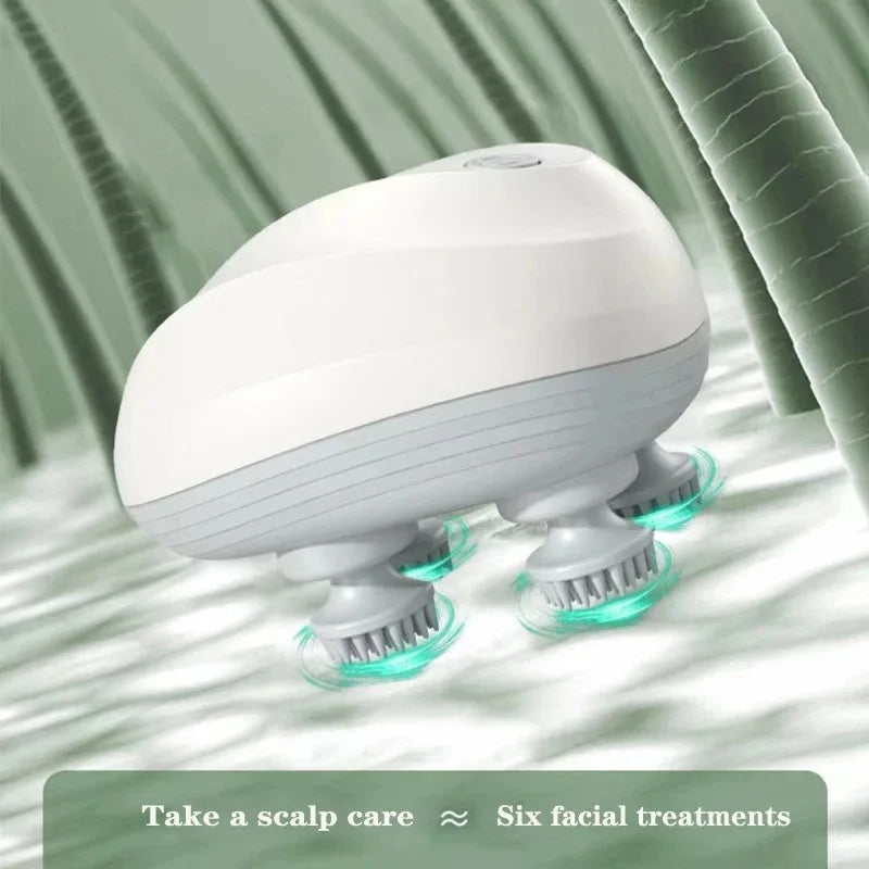 Electric Head Massager USB Rechargable Scalp Massager Body Massage