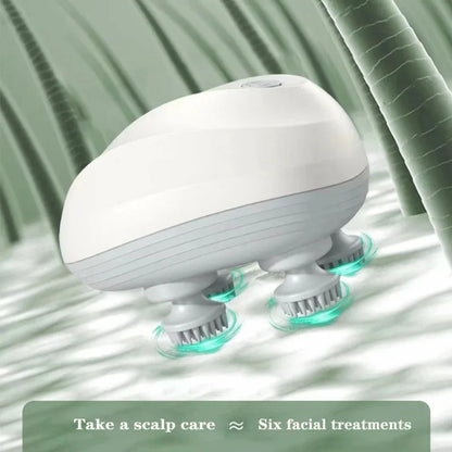 Electric Head Massager USB Rechargable Scalp Massager Body Massage