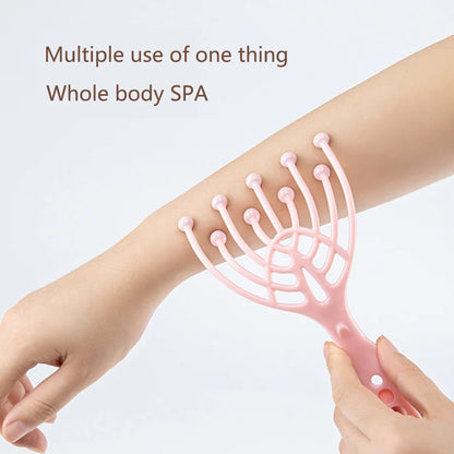 9 Claws Head Massger Streamlined Ball Deep Stress Relaxation Scalp