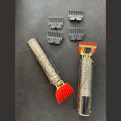 2023 T9 Hair Trimmer Barber Hair Clipper Cordless Hair Cutting Machine Beard Trimmer Shaving Machine Electric Razor Men Shaver