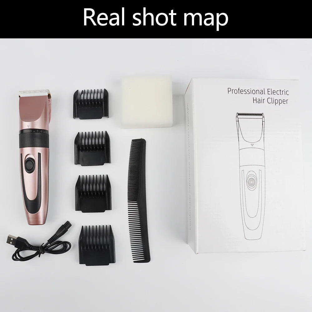 Haircut Barber Professional Trimmer for Men Hair Cutting Machine Cordless Trimmer Electric Hair Clipper Rechargeable Barber