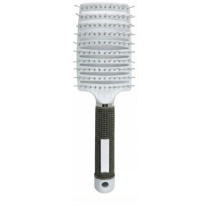 1Pc Detangling Scalp Massage Comb Hairbrushes Curved Nylon Bristle