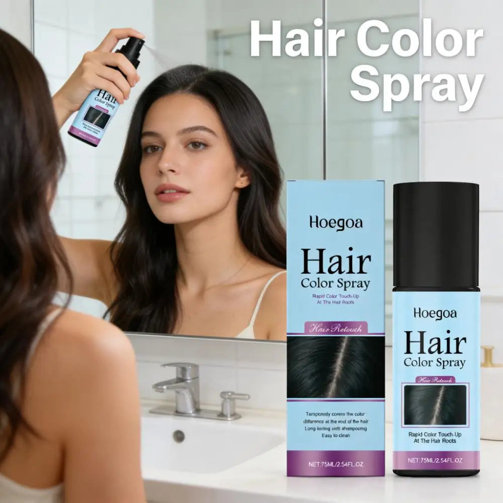 Temporary Hair Color Spray Quick Fix Hair Color Supplement Prevent