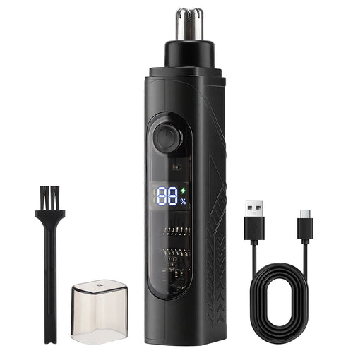 Electric Nose Hair Clipper Rechargeable Automatic Shaving Nose Trimmer