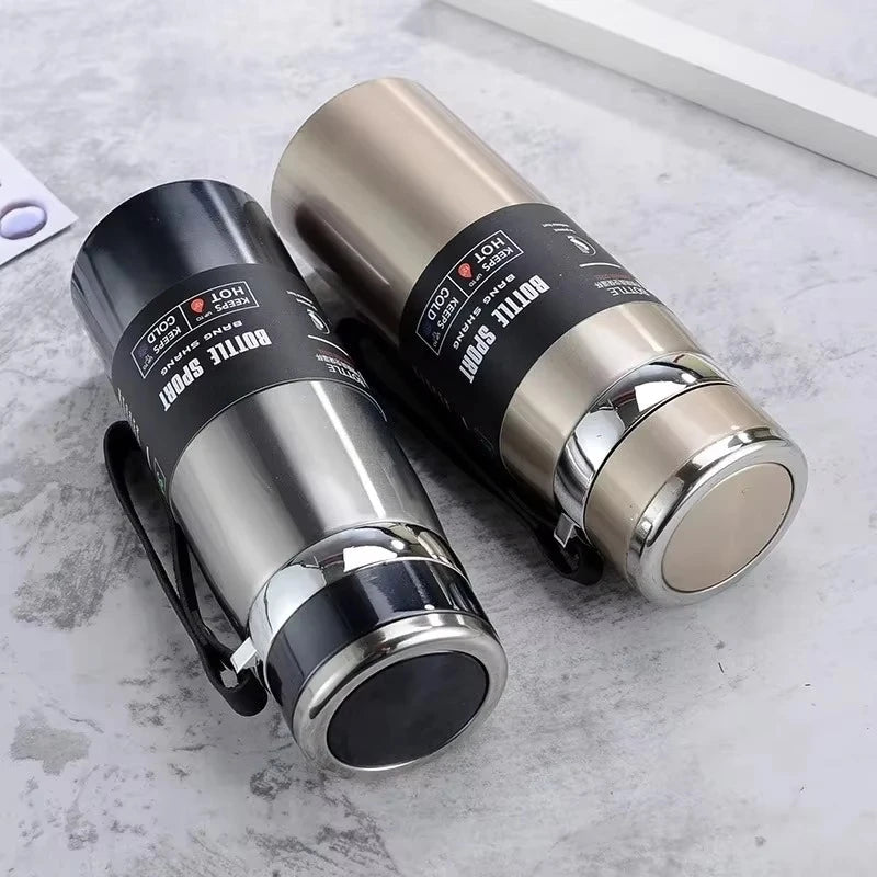1L Thermal Water Bottle Vacuum Flasks Stainless Steel Thermos Bottle