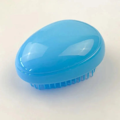 Mini Egg Round Shape Hairbrush Small Scalp Massage Comb Soft Portable