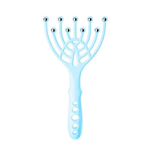 9 Claws Head Massger Streamlined Ball Deep Stress Relaxation Scalp