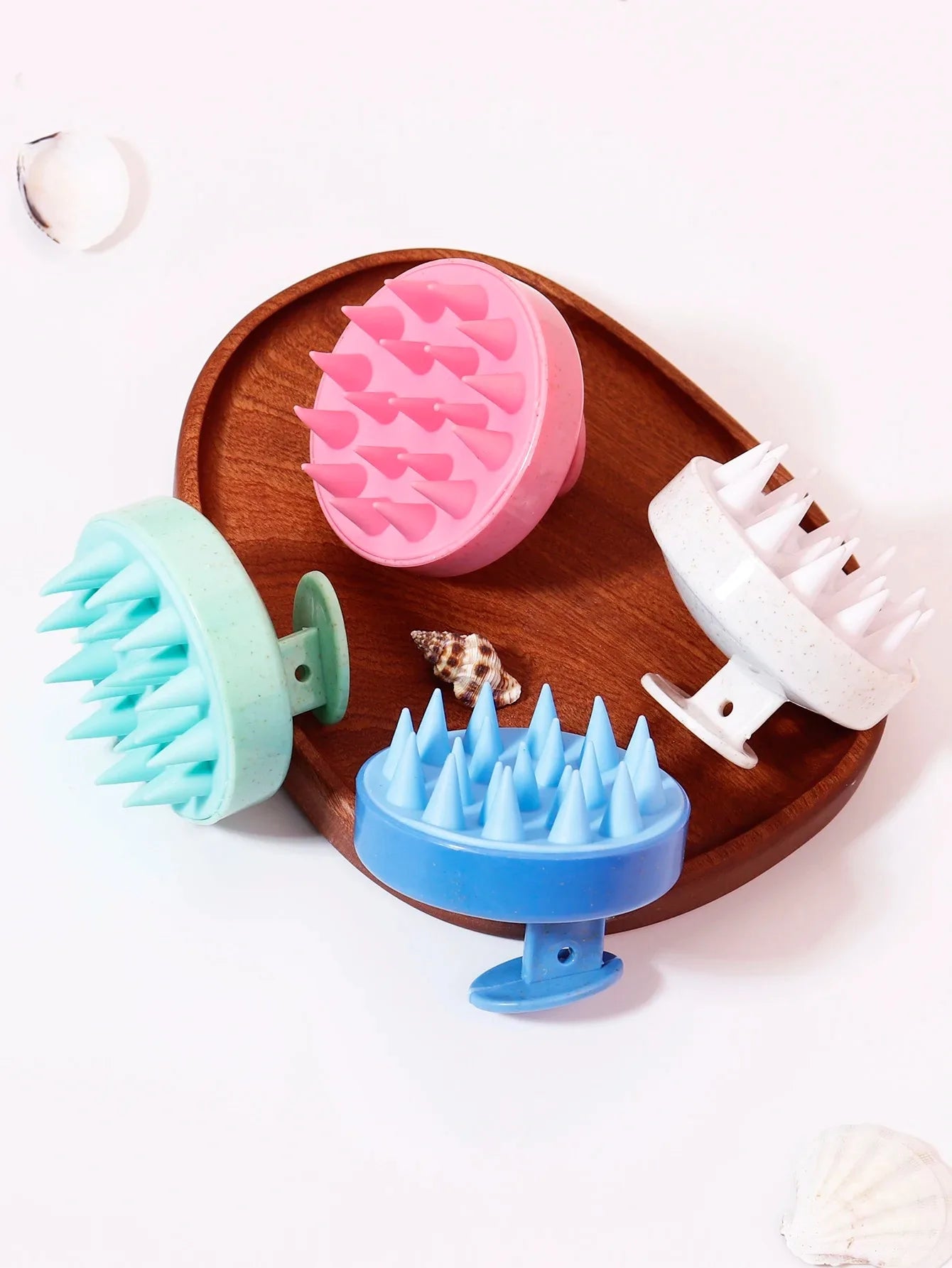 Hair wash brush, silicone scalp massage comb, soft body massage brush,