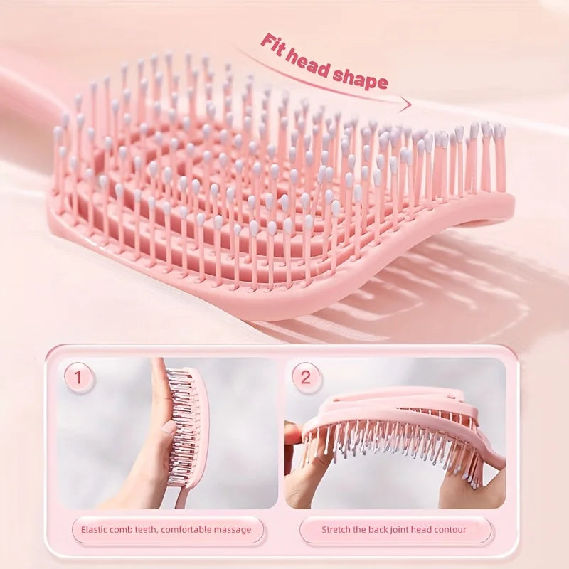 WANMEI Volumizing Detangling Hair Massage comb Hair Massage Comb with