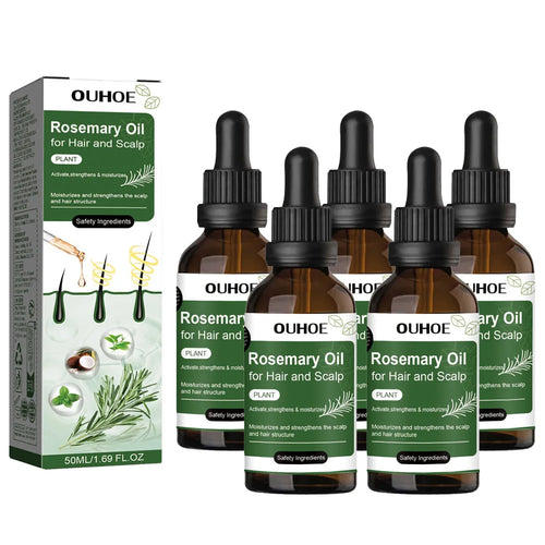 Rosemary Hair Growth Oil Hair Care Thickness Loss Deep Nourishing