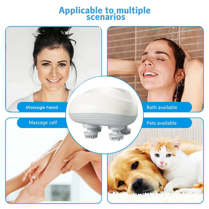 Deep Scalp Massager Head Cleaning Massager Also Suitable for Pets