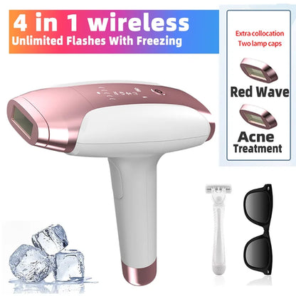 999999 Flashes IPL Laser Epilator for Women Home Use Devices Hair