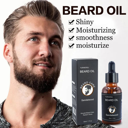 YURHERSU30ml new facial hair and beard growth oil is suitable for