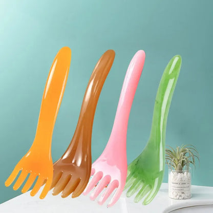 4 PCS Portable Scalp Back Massager Head Scratcher for Deep Relaxation