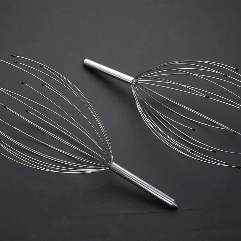 Head Scratching Massage Claws Octopus Head Massager Scalp Scratcher