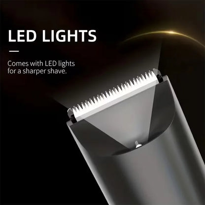 Men's Body Hair Trimmer Epilator Beard Shaver for Groin Chest Armpit Arms Legs - All-In-One Hair Removal Razor