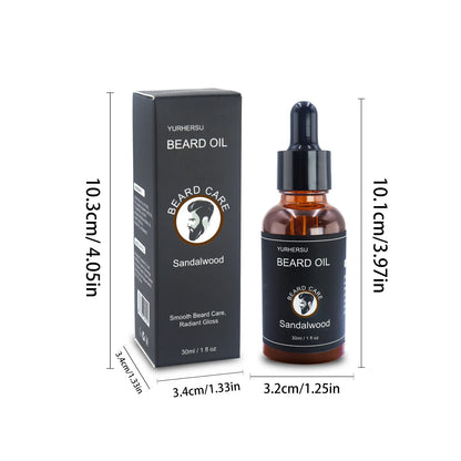 YURHERSU30ml new facial hair and beard growth oil is suitable for