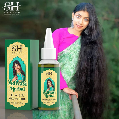 Ayurvedic Hair Growth Oil India Adivasi Organic Hair Growth Serum Anti