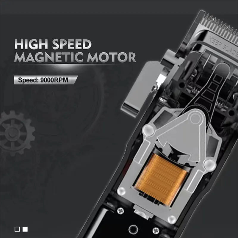 Hair Cutting Kit Professional Barber Razor Beard Hair Cut Machine Electric Hair Clippers Trimmer