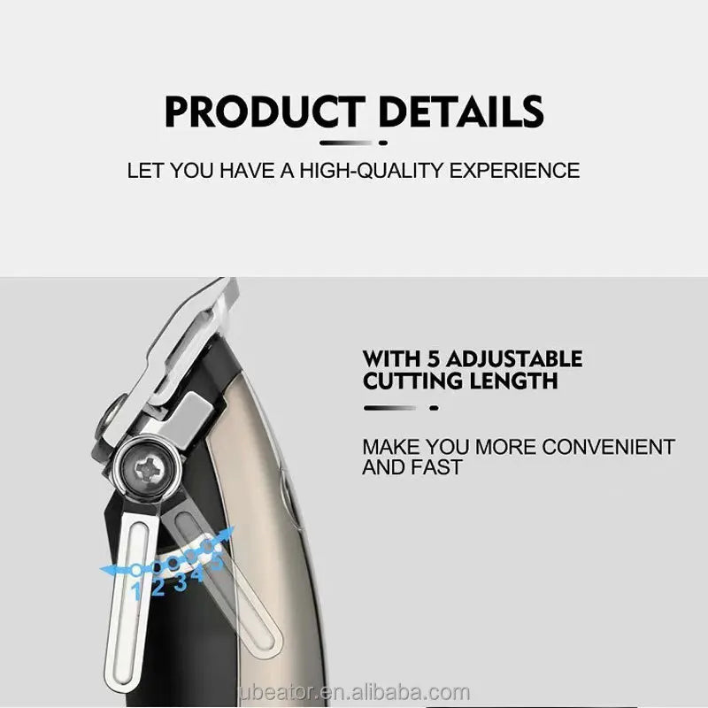 Hair Cutting Kit Professional Barber Razor Beard Hair Cut Machine Electric Hair Clippers Trimmer