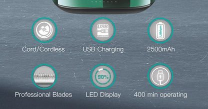 VGR Long Life Hair Trimmer Powerful Power Hair Trimmer Set for Men with Base series hair trimmer