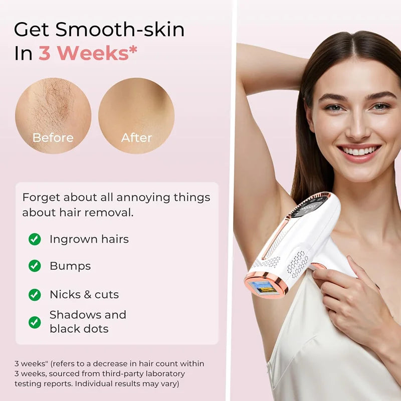 999999 Flashes IPL Laser Epilator for Women Home Use Devices Hair