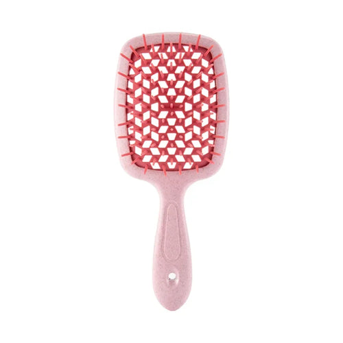 1pc Wide Teeth Air Cushion Combs Salon Scalp Massage Hair Brush Wheat