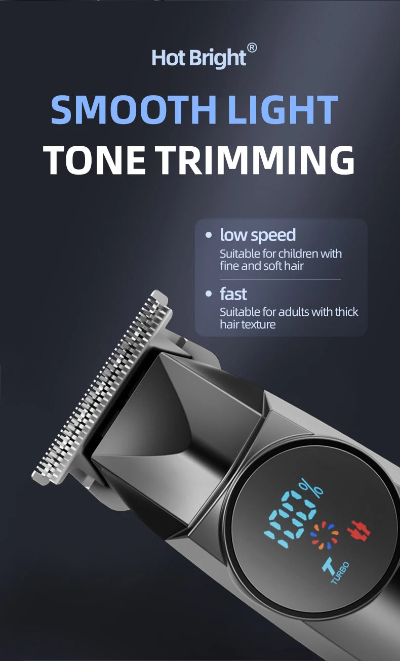 Professional Multi-function Hair Cutter Machine for Men Beard Shaving Trimmer for Body & Facial Hair Grooming Kit