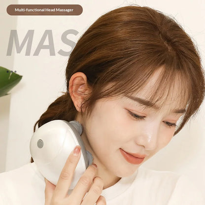 2-in-1 Deep Cleansing Vibrating Brush, Rechargeable Scalp Cleaner Pet