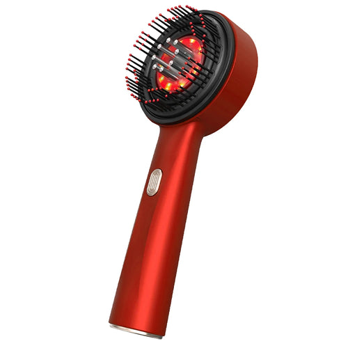 Electric Head Kneading Massage Comb Scalp Relax Massager Oil